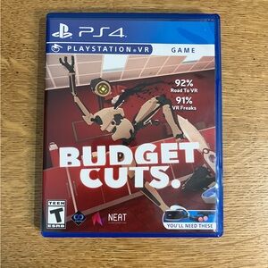 "Budget Cuts" for PS4/PSVR1
